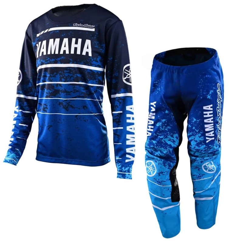 Motorcycle Gear Sleeve - Ensemble pantalon à manches longues rayé