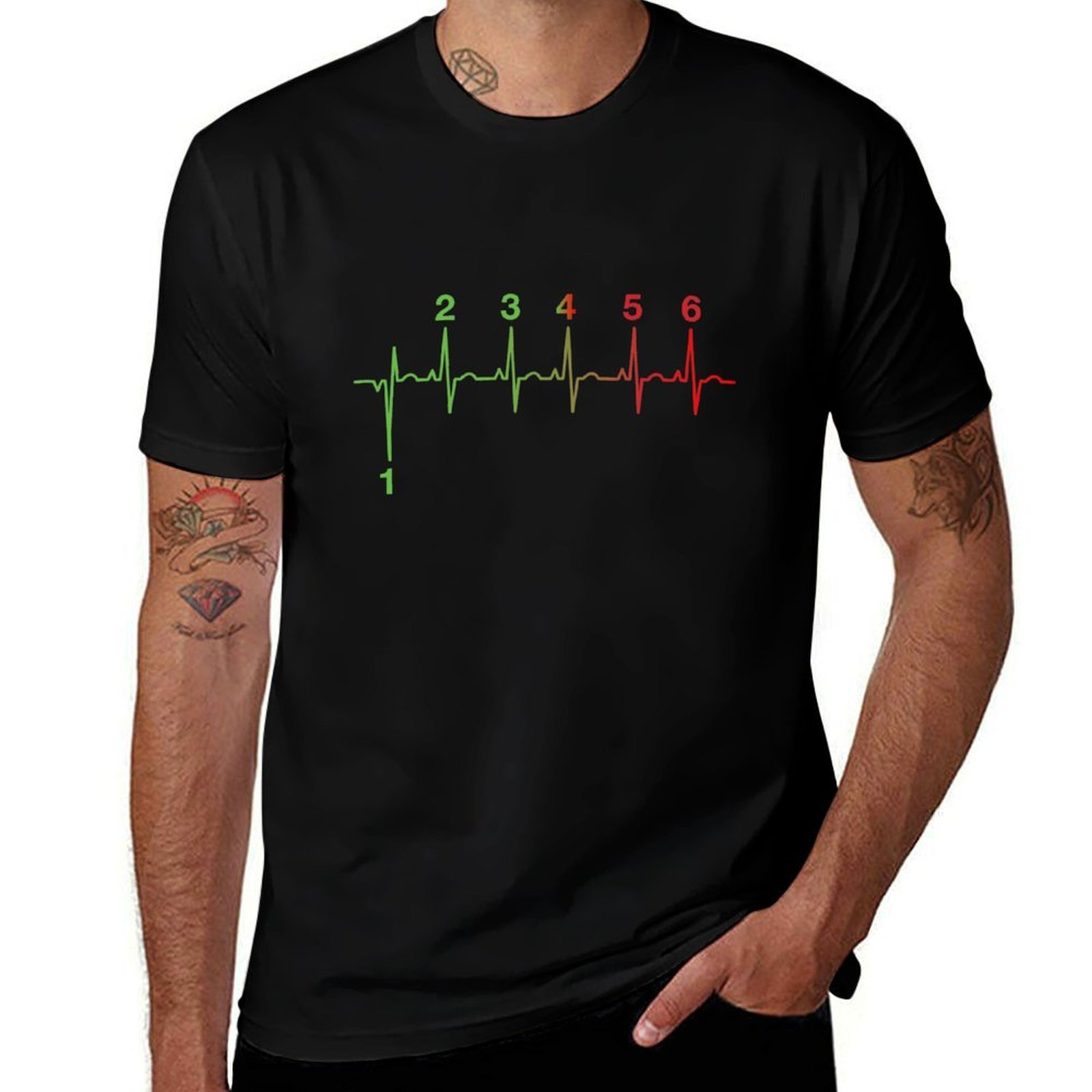 Motorcycle Gear Outfit - T-shirt décontracté pour moto avec motif