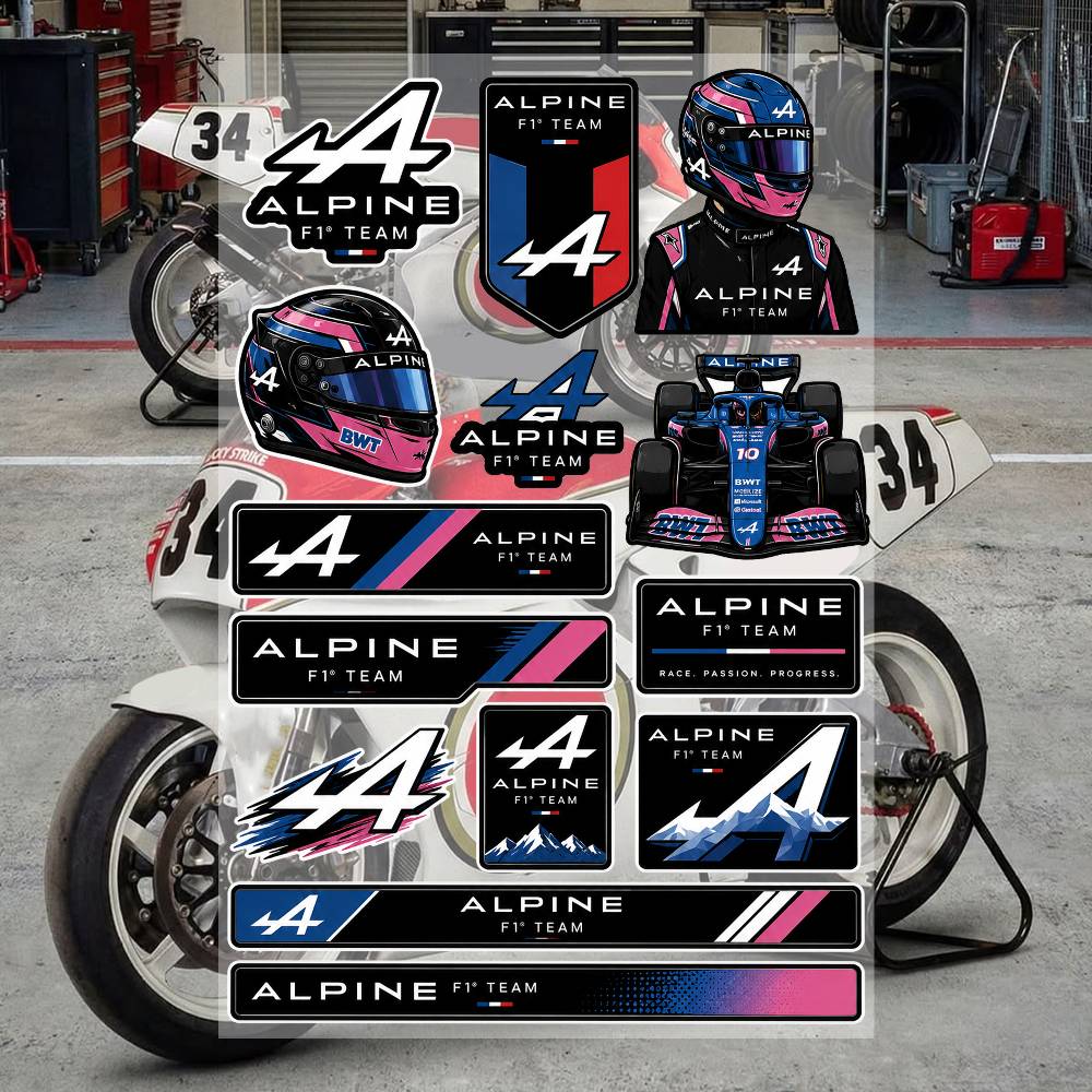 Autocollants esthétiques graff - Motorcycle Gear Alpine avis et prix
