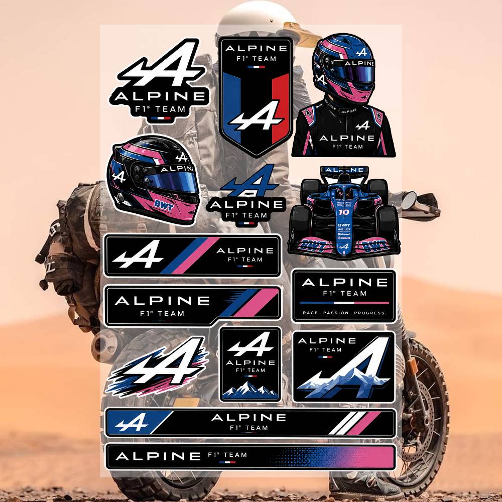Autocollants esthétiques graff - Motorcycle Gear Alpine avis et prix