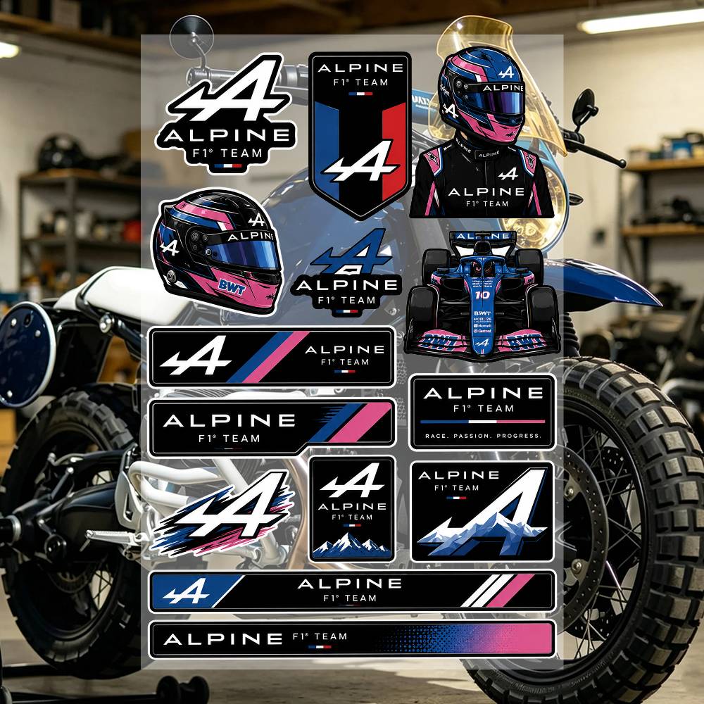 Autocollants esthétiques graff - Motorcycle Gear Alpine avis et prix