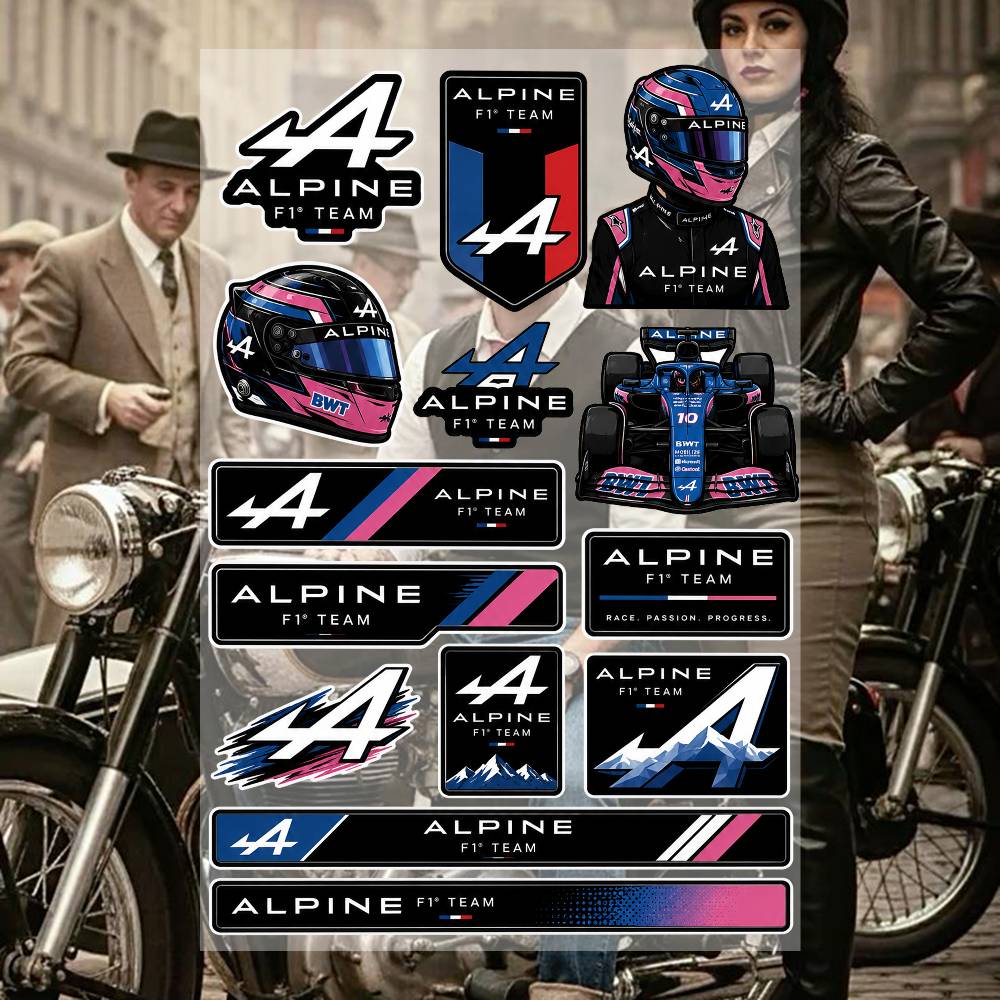 Autocollants esthétiques graff - Motorcycle Gear Alpine avis et prix
