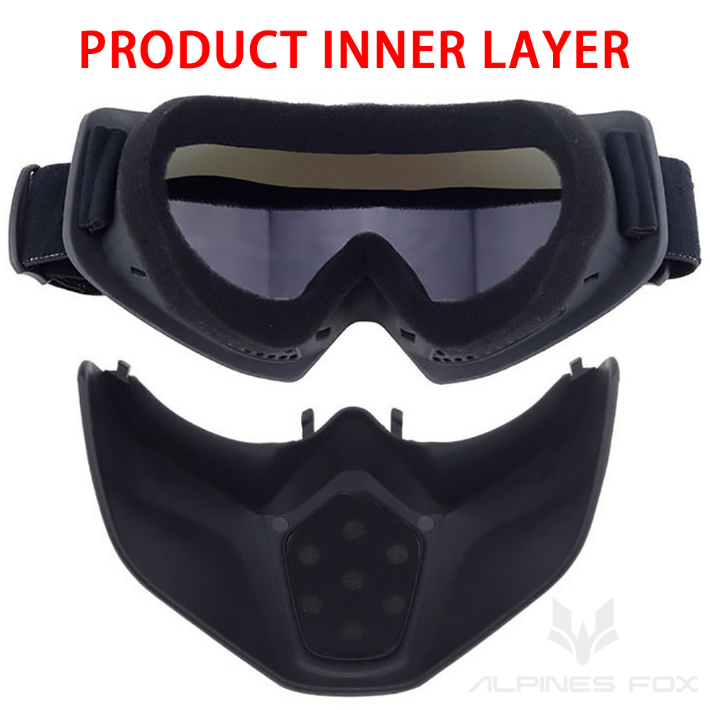 Lunettes de casque de moto vin - Motorcycle Gear Alpine avis et prix
